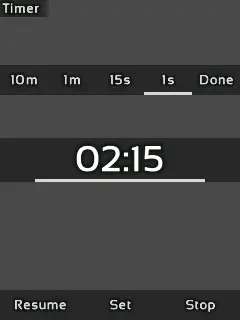 Timer Setup
